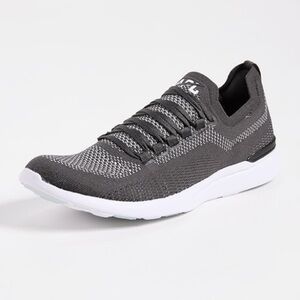 APL TechLoom Breeze Anthracite Grey White Running Sneaker Mens Size 9.5